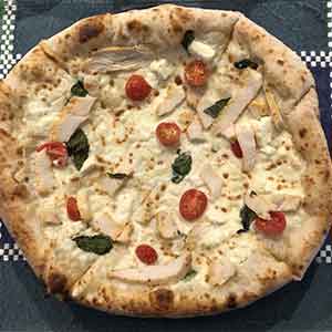 White Sauce Pizza