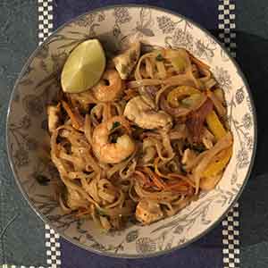 Thai Basil Noodles